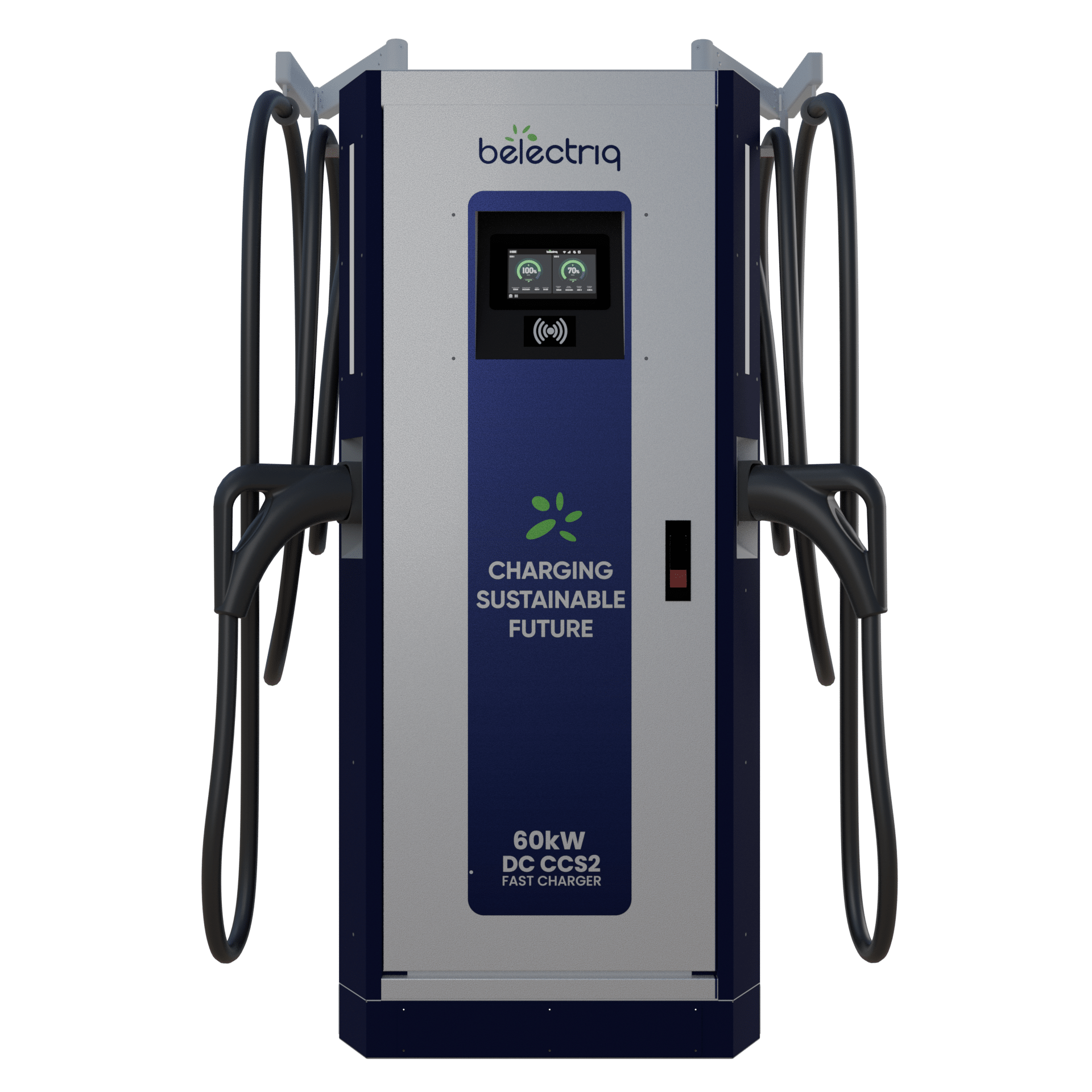Belectriq DC CCS2 Charger 120 kW, 120 kW DC fast EV charger